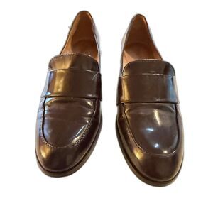 Madewell Loafers Plum Patent Leather Sz 7.5 Gorgeous
